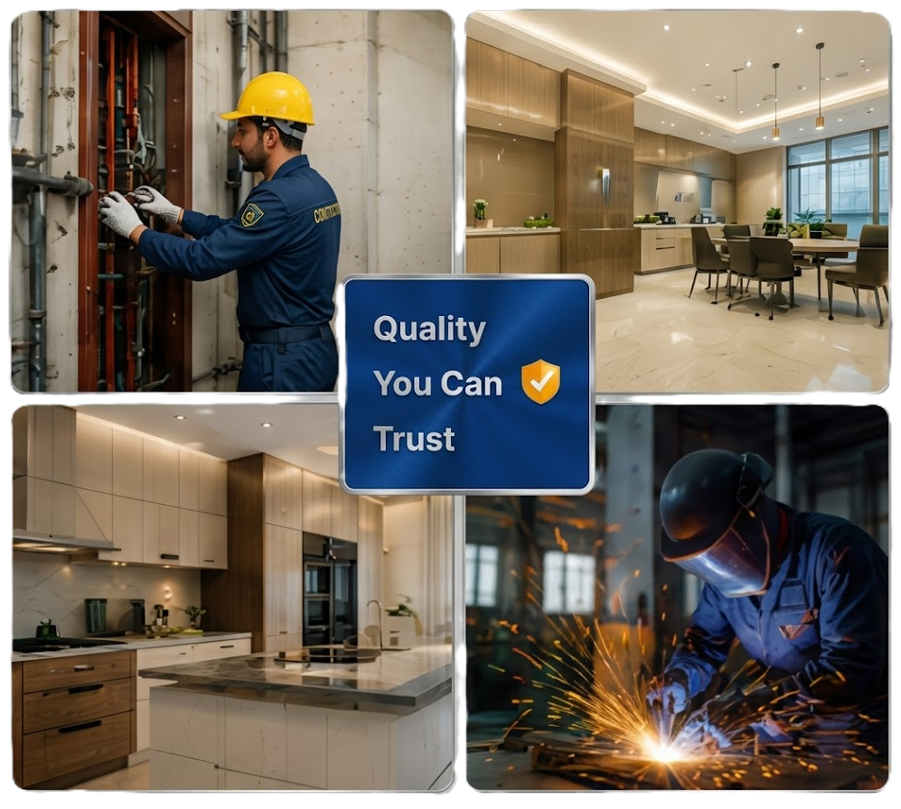 Terabase technical services and interior fit-out work